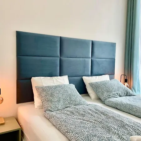 Premium W 2 Double Beds And Sofabed 公寓 布达佩斯