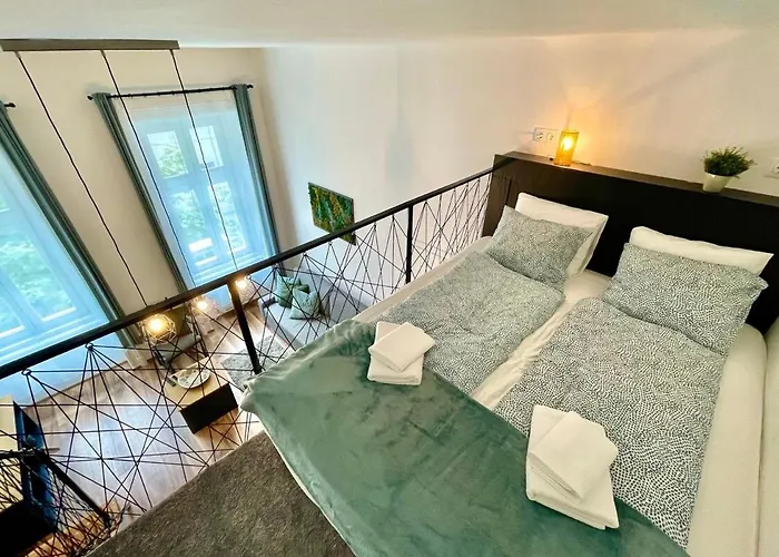 Premium W 2 Double Beds And Sofabed Lägenhet *